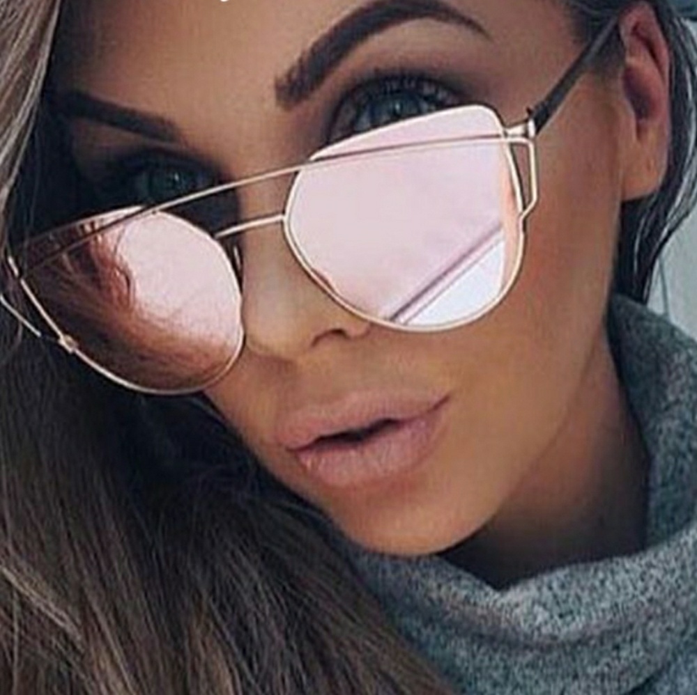 Rosegold Cat eye Sunglasses